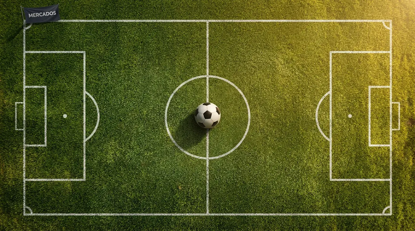 Tipos de apuestas de fútbol con mercados y ejemplos de cuotas